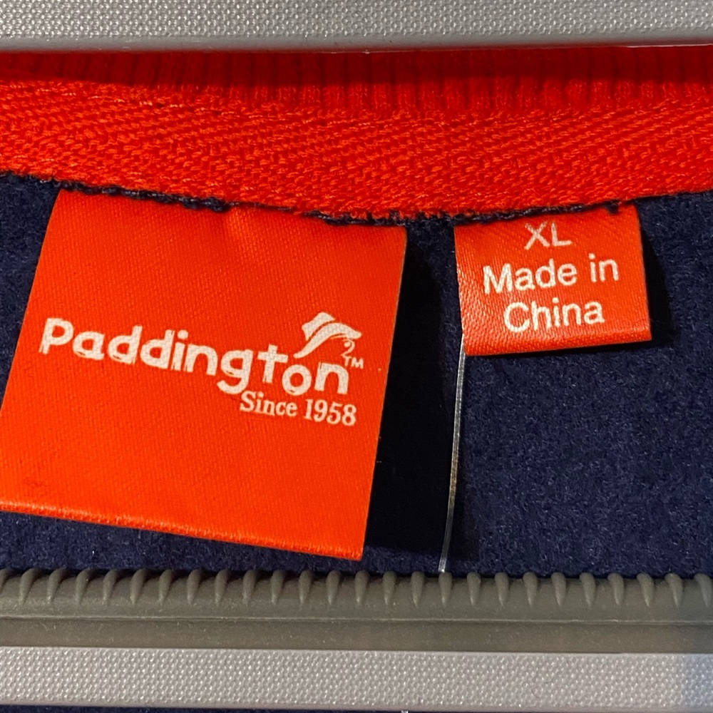 Paddington Bear Navy Blue Women Sweatshirt Size XL New With Tags - Picture 4 of 5